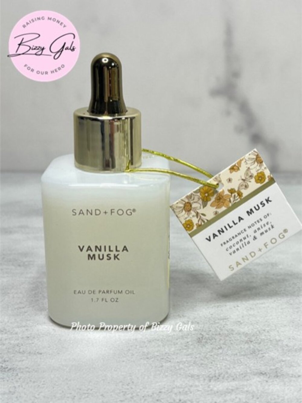 Sand + Fog Vanilla Musk Eau de Parfum oil
